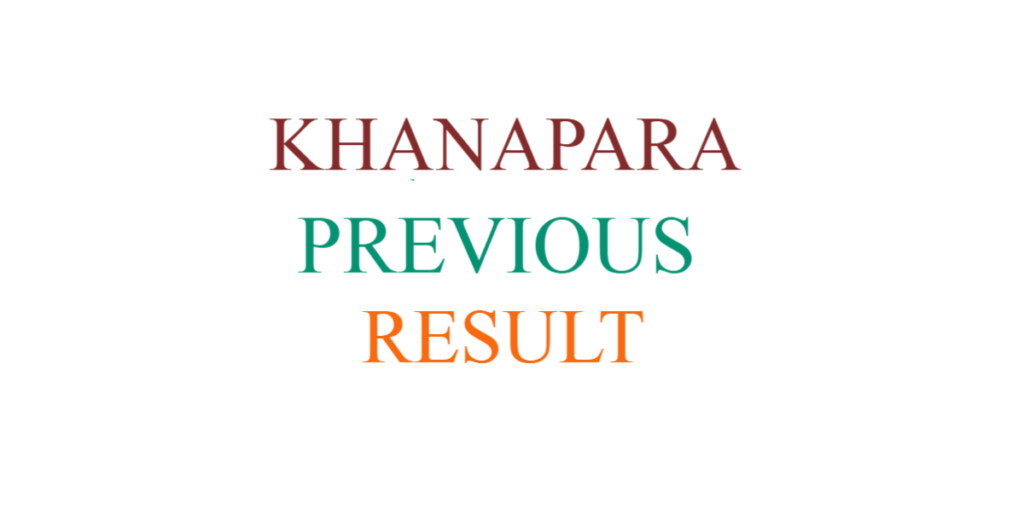 khanapar teer previous result